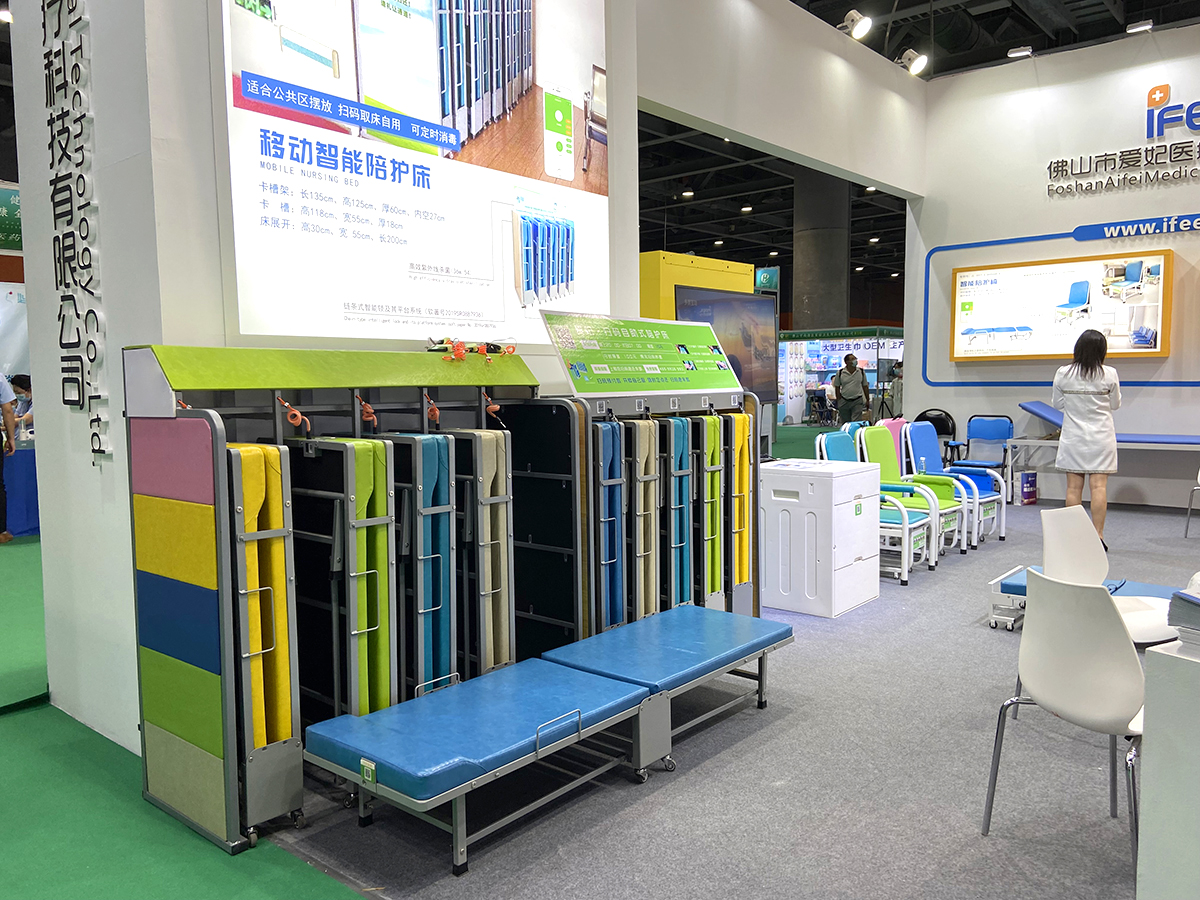 智慧醫(yī)院陪護床解決方案！廣州愛陪共享陪護床免費投放，合作共贏